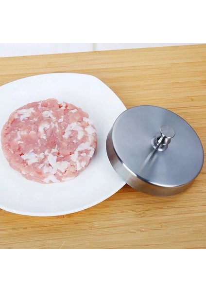 7 Cm-2.8 Inç Hamburger Burger Presi Makinesi Kalıp Kalıp Mutfak Barbekü Barbekü Ay Kek Köfte Kalıp Smash Burge Paslanmaz Çelik Aletler Mutfak Için (Yurt Dışından) fırsatları