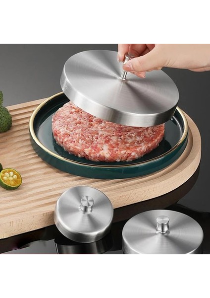 7cm 304 Paslanmaz Çelik Patty Makineleri 7cm 9.5cm Çap Köfte Makinesi Burger Presi Gadget Ev Aksesuarları Mutfak Için (Yurt Dışından) modelleri