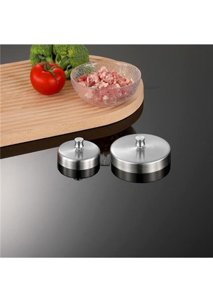 7cm 304 Paslanmaz Çelik Patty Makineleri 7cm 9.5cm Çap Köfte Makinesi Burger Presi Gadget Ev Aksesuarları Mutfak Için (Yurt Dışından) fırsatları