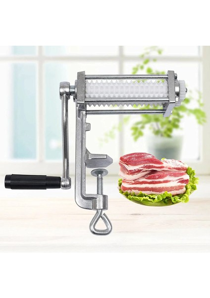 Manuel Ağır Hizmet Et Cuber Tenderizer Sağlam Alüminyum Inşaat Et Tenderizer Cuber Ağır Hizmet Biftek Düzleştirme Aracı Et (Yurt Dışından)