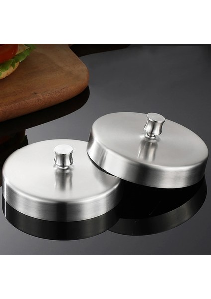 Çap 9.5 cm 304 Paslanmaz Çelik Sığır Turta Kalıbı Mutfak Patty Yapma Kalıp Yuvarlak Etli Turta Hamburger Aracı Ev Yaratıcı Dıy Alet (Yurt Dışından)