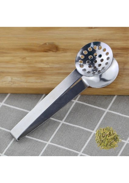 1 Adet Paslanmaz Çelik Çay Poşeti Sıkacağı Çay Poşeti Maşa Tutucu Herb Kavrama Mutfak Aracı Limon Dilim Klip (Yurt Dışından)