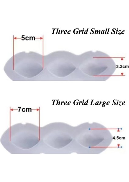 3 Izgara 5 cm Küçük 3/4/9 Izgaralar Köfte Makinesi Manuel Köfte Kalıp Makinesi Mutfak Aletleri Doldurulmuş Köfte Içli Köfte Makinesi Işlemci Rulo Tatlı Dekor (Yurt Dışından)