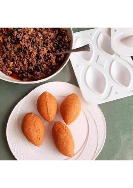 22X7X5 cm 3/4/9 Delik Köfte Makinesi Manuel Köfte Kalıp Makinesi Mutfak Aletleri Doldurulmuş Köfte Rulo Mutfak Aletleri Pişirme Aksesuarları (Yurt Dışından) modelleri