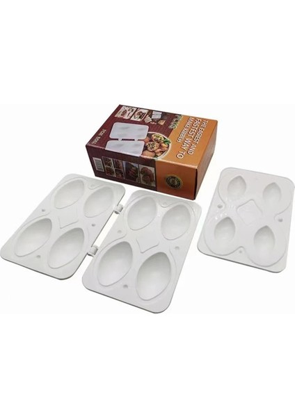 22X7X5 cm 3/4/9 Delik Köfte Makinesi Manuel Köfte Kalıp Makinesi Mutfak Aletleri Doldurulmuş Köfte Rulo Mutfak Aletleri Pişirme Aksesuarları (Yurt Dışından) fırsatları