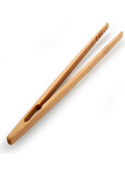 D (17) Sıcak Satış Bambu Ahşap Çay Klipleri Mutfak Yemek Maşası Salata Tost Maşası Cımbız Buz Şeker Çay Klip Teaware Aksesuarları Noel (Yurt Dışından) indirimleri