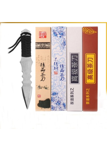 Hiçbir Kutu 1 Adet Puerh Çay Bıçağı Iğne Puer Bıçak Koni Paslanmaz Çelik Metal Uç Çay Seti Kalınlaşma Puer Bıçak Çay Aksesuarları (Yurt Dışından) fiyatları