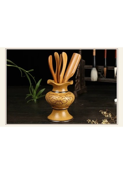 B 10X22 cm Kaba Çömlek Çay Can Çay Seti Aksesuarları Geleneksel Çay Töreni Altı Beyefendi Seramik Teaware Aracı Takım Elbise Çay Masası Dekorasyon (Yurt Dışından)