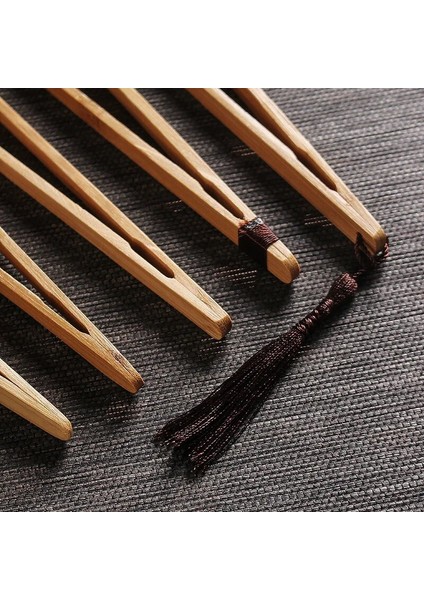 P12-1 15 Adet Bambu Masif Ahşap Çay Klip Seti Bambu Klip Bardak Klip Çay Seti Aksesuarları Çay Töreni Çay Bardağı Klip Paslanmaz Çelik Çay Klip (Yurt Dışından) fırsatları