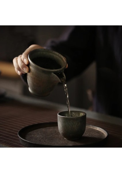 Stil A Japon Seramik Çay Demleyiciler Çay Sürahisi Chahai Çin Kung Fu Çay Aksesuarları (Yurt Dışından) modelleri