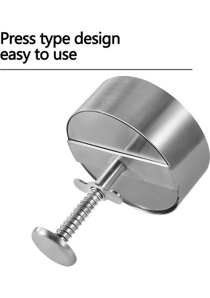 114 mm 304 Paslanmaz Çelik Hamburger Presi Burger Patty Maker Domuz Eti Burger Izgara Kalbur Et Mutfak Gereçleri Için Manuel Pres Kalıp (Yurt Dışından) fırsatları