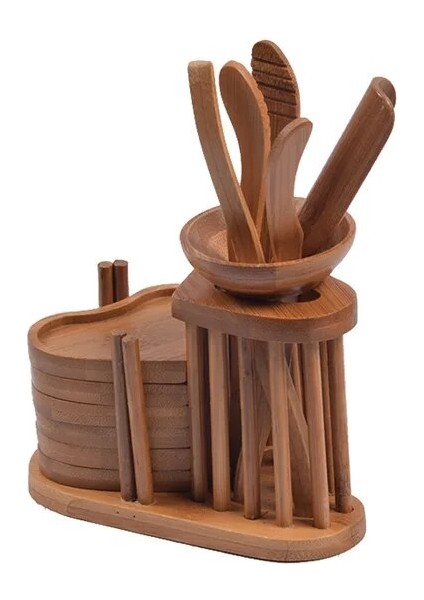 14 Çay Klipleri Kaşık Kepçe Bambu Matcha Maşa Klip Coffeeware Teaware Kahve Çin Puer Kongfu Çay Seti Töreni Aksesuarları Tutucu (Yurt Dışından)