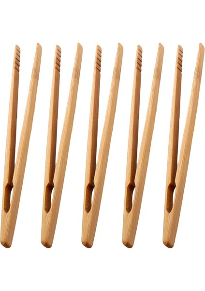 Gösterildiği Gibi 18 cm 5 Adet Ekmek Kızartma Makinesi Oyuncak Masa Oyunu Bulmaca Klip Çocuk Cımbız Oyuncaklar Spor Gıda Servis Maşası Ahşap Ahşap (Yurt Dışından)