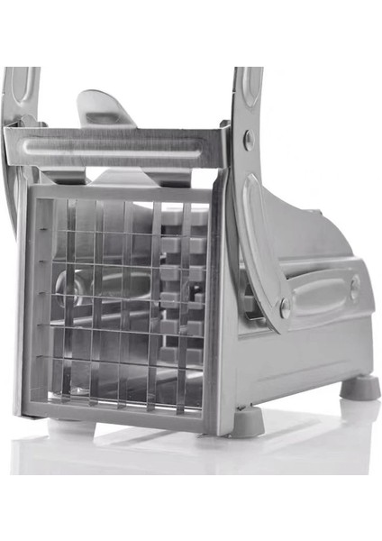 Gümüş Diğer Manuel Patates Kesici Paslanmaz Çelik Patates Kızartması Dilimleme Patates Cipsi Makinesi Et Kıyıcı Dicer Kesme Tezgahları Mutfak Için (Yurt Dışından) fırsatları