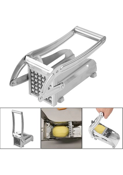Bir Mutfak Manuel Küçük Alet Paslanmaz Çelik Sebze Kesme Makinesi Patates Kızartması Salatalık Dilimleme (Yurt Dışından) fırsatları
