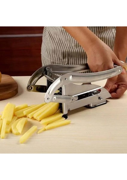 Çok Renkli Kesme Patates Makinesi Çok Fonksiyonlu Paslanmaz Çelik Kesim Manuel Sebze Kesici Aracı Patates Kesim Salatalık Meyve ve Sebzeler (Yurt Dışından) modelleri