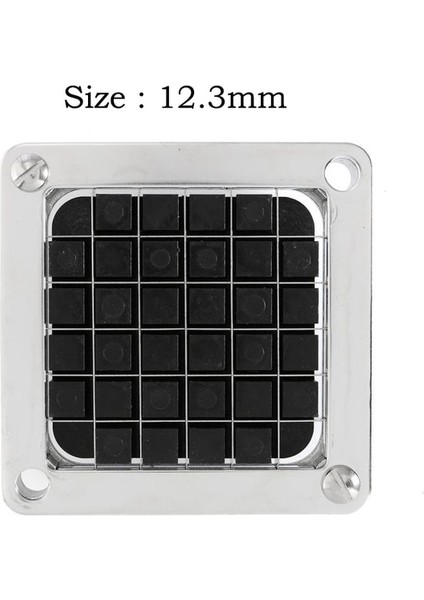 12.3mm 6.5/9.5/12.3mm Paslanmaz Çelik Sebze Fransız Kızartma Kesme Makinesi Bıçak Kesme Patates Salatalık Turp Makinesi Parçaları Mutfak (Yurt Dışından)