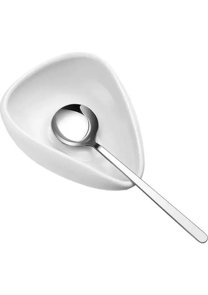 1 Dozaj Bardağı 1 Kaşık Kahve Çekirdeği Seramik Kepçe Paslanmaz Kaşık Çay Ayırıcı Kap Seti Araçları Kahve Tozu Dozaj Kase Seti Çay Aksesuarı (Yurt Dışından)