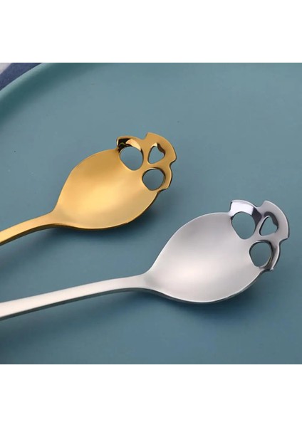 Gül Altın 15.1x3.4x0.25 cm Paslanmaz Çelik Kahve Çay Karıştırma Kaşığı Hediye Kaşık Karıştırma Kaşığı Kaşık Çevre Dostu Paslanmaz Çelik Sofra (Yurt Dışından) modelleri