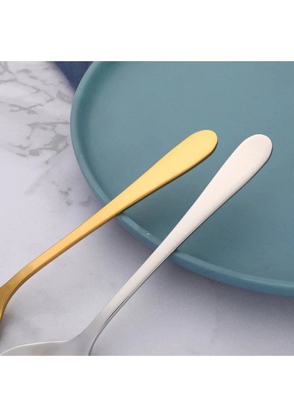 Gül Altın 15.1x3.4x0.25 cm Paslanmaz Çelik Kahve Çay Karıştırma Kaşığı Hediye Kaşık Karıştırma Kaşığı Kaşık Çevre Dostu Paslanmaz Çelik Sofra (Yurt Dışından) indirimleri