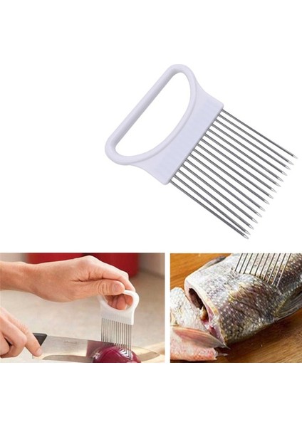 S7 8X10.7 cm Sebze Dilimleme Paslanmaz Mutfak Kızartma Patates Hamur Dalgalı Fransız Araçları Makinesi Çip Buruşuk Bıçak Meyve Patates Kesici Çelik Kıyıcı (Yurt Dışından)