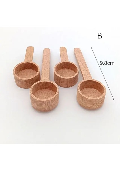 1 Adet 9.8cm Çin Kung Fu Bambu Çay Kahve Kaşığı Ev Ahşap Ölçüm Kaşığı Çay Kahve Kaşığı Şeker Baharat Ölçü Kaşığı Ölçüm Aracı (Yurt Dışından)