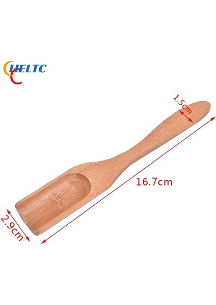 1 Adet 9.8cm Çin Kung Fu Bambu Çay Kahve Kaşığı Ev Ahşap Ölçüm Kaşığı Çay Kahve Kaşığı Şeker Baharat Ölçü Kaşığı Ölçüm Aracı (Yurt Dışından)