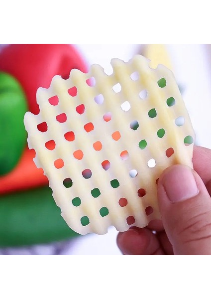 1 Adet Katı Ahşap Patates Izgara Dilimleyici Patates Net Çiçek Sebze Dilimleyici Oluklu Çiçek Kesici Dalga Bıçak Patates Izgara Dilimleyici 2023 (Yurt Dışından) fiyatları