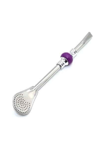 Turuncu 16CM 16CM 19CM Paslanmaz Çelik 304 Saman Kaşığı Renkli Boncuk Çay Filtresi Yerba Mate Bombilla Yeniden Kullanılabilir Kahve Kaşıkları Süt Içme (Yurt Dışından)