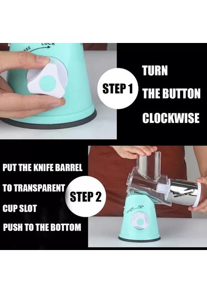 Kırmızı 3 In 1 El Dilimleme Rendeler Sebze Kesici Manuel Patates Havuç Plastik Peynir Rende Paslanmaz Çelik Bıçaklar Mutfak Aracı (Yurt Dışından) fırsatları