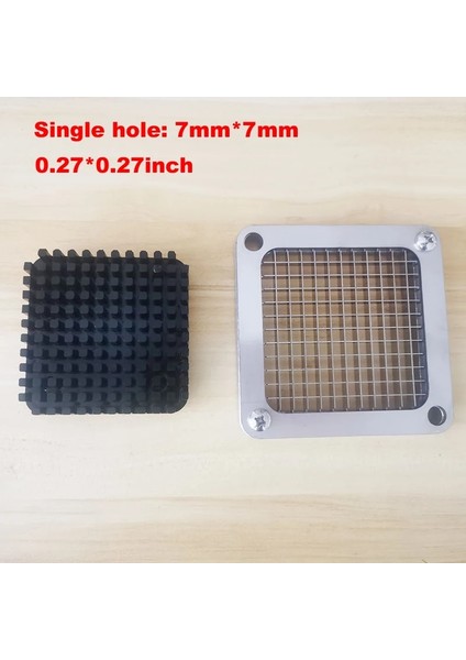 10MM Kesici Manuel Patates Kesici Bıçaklar Parçalayıcı Patates Kızartması Dilimleme Patates Cipsi Makinesi Et Kıyıcı Kesme Makinası Mutfak Gereçleri (Yurt Dışından)