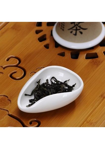 E Beyaz Porselen Çay Lotus Porselen Çay Seti Mavi ve Beyaz Porselen Çay Kaşığı Kung Fu Çay Seti Çay Töreni Aksesuarları (Yurt Dışından)