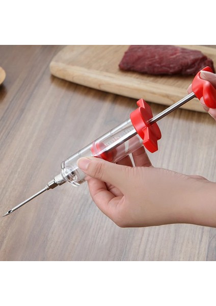 Tatlandırıcı Şırınga Mutfak Aracı Baharat Lezzet Iğnesi Hindi Biftek Barbekü Sos Şırınga Turşusu Baharat Ev Aksesuarları Marine Edilmiş Et (Yurt Dışından) modelleri