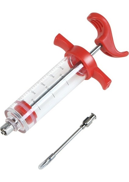 1 Takım Mutfak Türkiye Şırınga Türkiye Iğnesi 1 Iğne ile Barbekü Et Şırınga Şırınga Turşusu Enjektör Pişirme Araçları Mutfak Alet (Yurt Dışından)