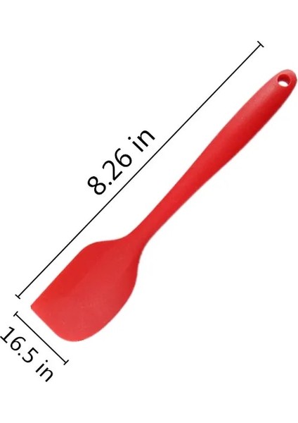 Mavi 2 Adet Mutfak Silikon Krem Tereyağı Kek Spatula Karıştırma Hamur Kazıyıcı Fırça Tereyağı Mikser Kek Fırçaları Pişirme Mutfak Gereçleri (Yurt Dışından)
