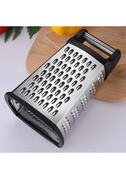 Dört Tarafı Kutu Rende Çok Amaçlı 9in Mutfak Aksesuarları Paslanmaz Çelik Mutfak Dilimleyici Sebze Limon Sarımsak Için Konteyner ile (Yurt Dışından)