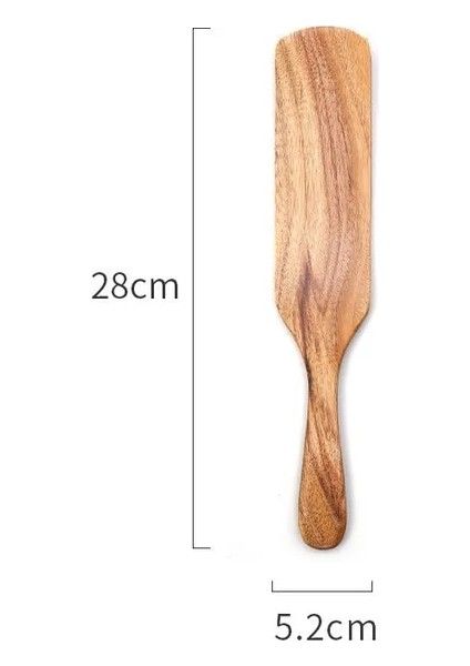 Stil 3 Ahşap Spatula Seti Sofra Pirinç Kaşığı Salata Spatula Pişirme Kazıyıcı Pişirme Pirinç Kürek Karıştırma Küreği Yapışmaz Mutfak Aracı (Yurt Dışından)