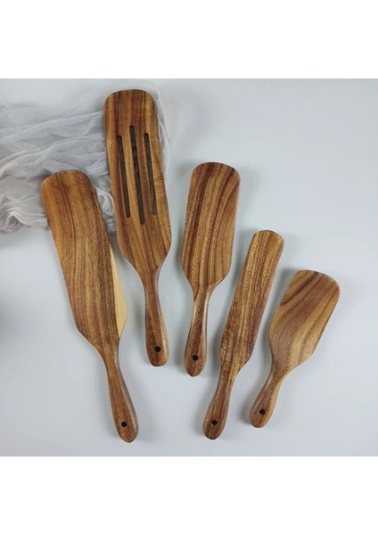 Stil 3 Ahşap Spatula Seti Sofra Pirinç Kaşığı Salata Spatula Pişirme Kazıyıcı Pişirme Pirinç Kürek Karıştırma Küreği Yapışmaz Mutfak Aracı (Yurt Dışından) fırsatları