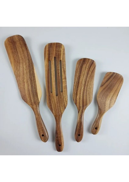 Stil 3 Ahşap Spatula Seti Sofra Pirinç Kaşığı Salata Spatula Pişirme Kazıyıcı Pişirme Pirinç Kürek Karıştırma Küreği Yapışmaz Mutfak Aracı (Yurt Dışından) indirimleri
