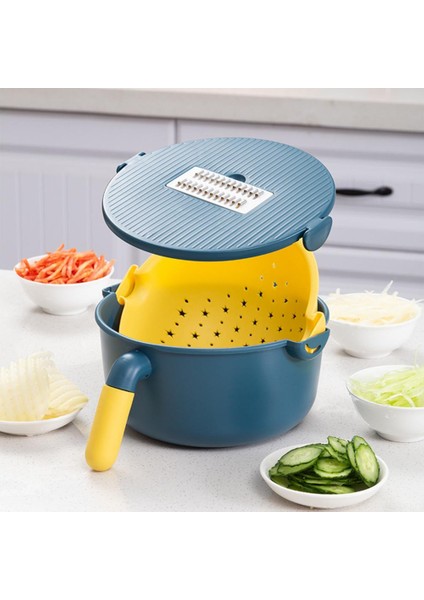 Yeşil Beyaz 1 Takım Sebze Doğrayıcı Ince Işçilik Pp Emek Tasarrufu Sağlayan Yumurta Ayırıcı Sebze Dilimleme Sebze Dilimleme Pişirme Için (Yurt Dışından) modelleri