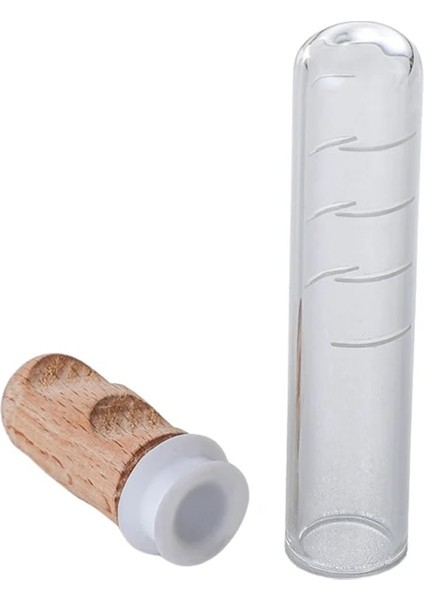 Kırmızı Cam Çay Demlik Tüpü Çay Süzgeci Gevşek Yaprak Çay Yeniden Kullanılabilir Mini Şeffaf Cam Demlik Cam Şişe Çay Demleme Süzgeci (Yurt Dışından)