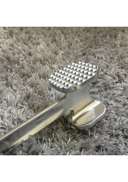 S Alüminyum Alaşımlı Mutfak Alet Çok Fonksiyonlu Et Çekiç Iki Tarafı Gevşek Tenderizers Taşınabilir Biftek Domuz Tokmak Pişirme Araçları (Yurt Dışından)