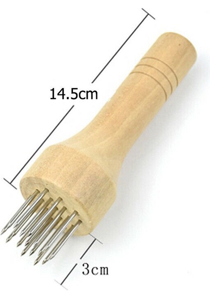 03 Göbek Domuz Derisi Çıtır El Aleti Delik Çekiç Iğne Poke Sivri Iğne Paslanmaz Çelik Hızlı Tenderizer Gevşek Biftek Mutfak Aracı (Yurt Dışından)