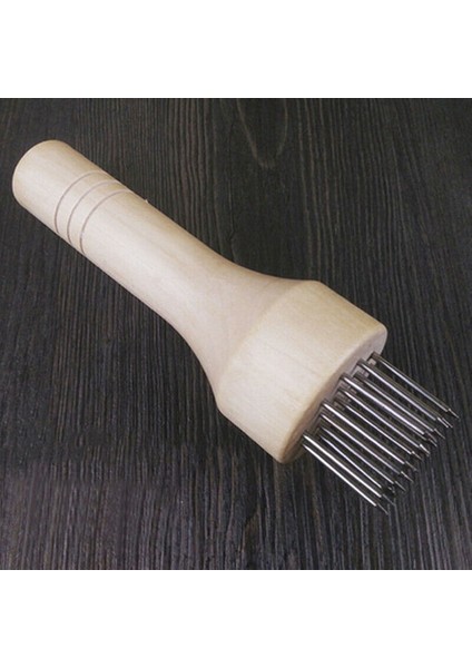 02 Göbek Domuz Derisi Çıtır El Aleti Delik Çekiç Iğne Poke Sivri Iğne Paslanmaz Çelik Hızlı Tenderizer Gevşek Biftek Mutfak Aracı (Yurt Dışından)
