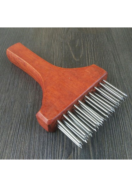 02 Göbek Domuz Derisi Çıtır El Aleti Delik Çekiç Iğne Poke Sivri Iğne Paslanmaz Çelik Hızlı Tenderizer Gevşek Biftek Mutfak Aracı (Yurt Dışından)