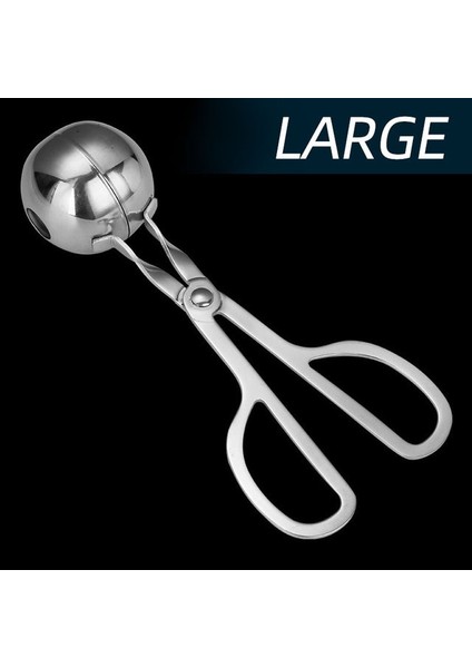 Büyük Köfte Klip Köfte Makinesi Paslanmaz Çelik Klip Balık Topu Pirinç Yapımı Kalıp Araçları Mutfak Aksesuarları Kaşık Et Balya Makinesi Gereçler Alet (Yurt Dışından)