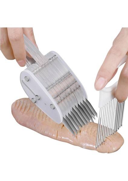 3mm Et Yumuşatıcı 8 Bıçak Et Dilimleme Pounder Kalamar Kesme Bıçağı Domuz Derisi Tavuk Taşlık Bıçak Domuz Balık Mutfak Aletleri (Yurt Dışından)