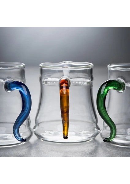 Şeffaf Yüksek Borosilikat Cam Adil Fincan Renk Saplı Fincan Filtre Bölmeli Büyük Kapasiteli Çay Dağıtıcı Çay Töreni Aksesuarları (Yurt Dışından) indirimleri