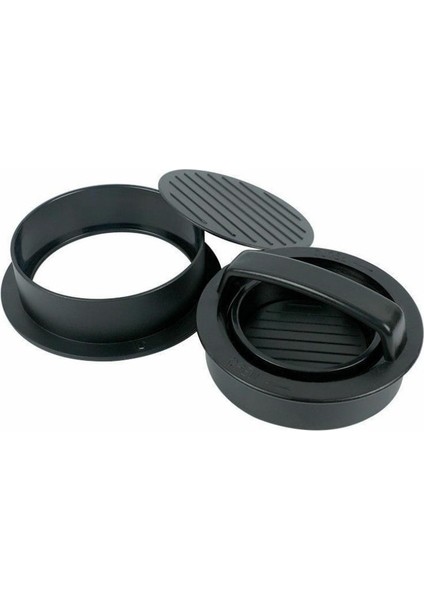 Siyah Maker Yuvarlak Hamburger Presi Yapışmaz Amburger Makinesi Burger Presi Patty Kalıp Et Sığır Izgara Pişirme Aracı Mutfak Aksesuarları (Yurt Dışından) fırsatları