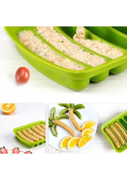 Rd Silikon Sosis Yapımcısı Kalıp Dıy Silikon El Yapımı Hamburger Hot Dog Kalıp Yeniden Kullanılabilir Mutfak Aksesuarları Gadget Kek Pişirme Pasta (Yurt Dışından) indirimleri